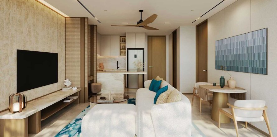 Кондоминиум с 1 спальней в Банг Тао, Таиланд № 120763