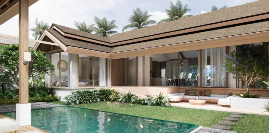 Вилла в Самуи, Таиланд с 3 спальнями  № 132857