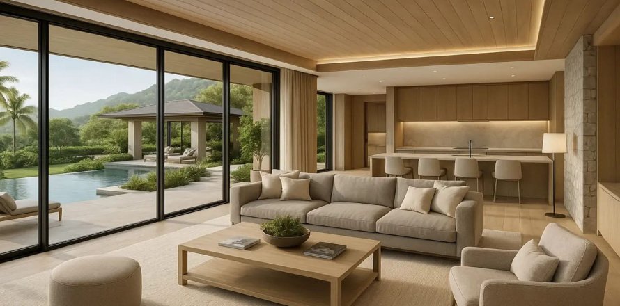 Вилла в The Title Villa Kirara, Банг Тао, Таиланд с 3 спальнями  № 133250