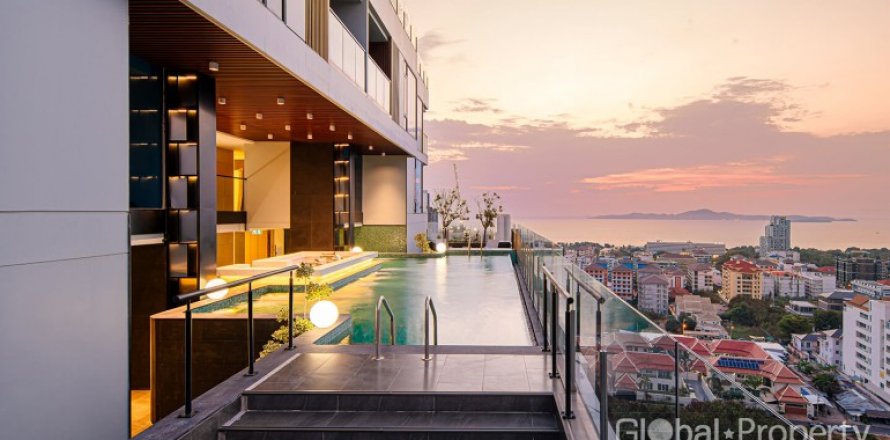 Кондоминиум с 1 спальней в Паттайе, Таиланд № 124178