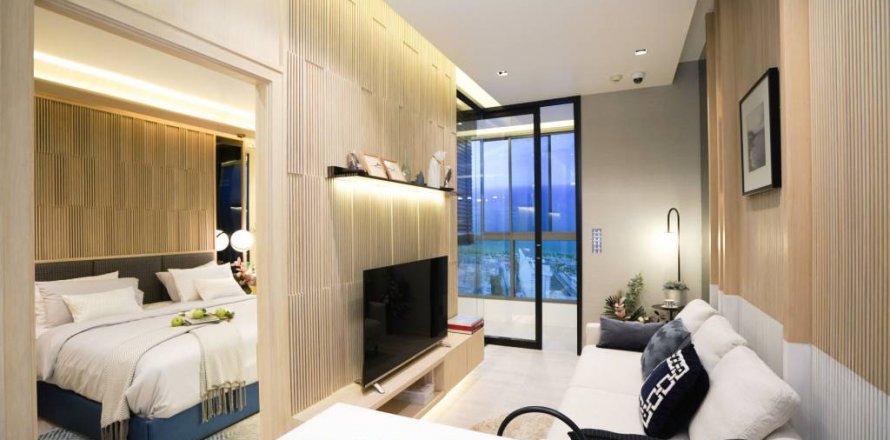 Кондоминиум с 1 спальней в Банг Ламунге, Таиланд № 86165