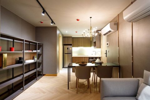 Дуплекс в Бангкоке, Таиланд с 1 спальней  № 85956 - фото 2