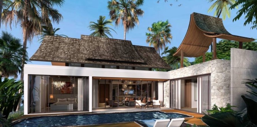 Вилла в Банг Тао, Таиланд с 3 спальнями № 100604