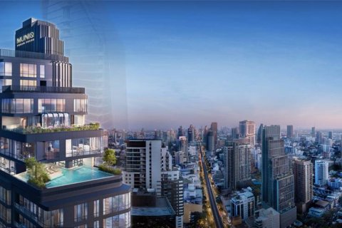 Кондоминиум с 1 спальней в Бангкоке, Таиланд № 124621 - фото 1
