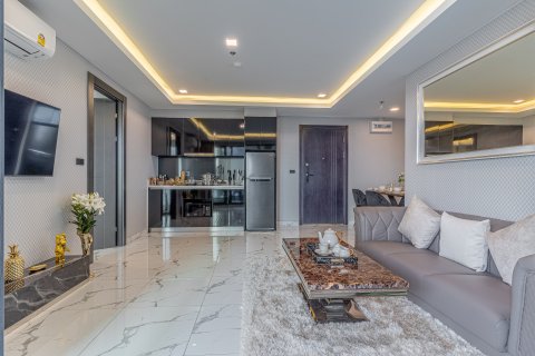 Квартира в Паттайе, Таиланд с 2 комнатами  № 130412 - фото 1