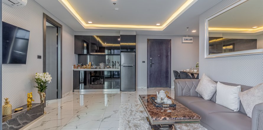 Квартира в Паттайе, Таиланд с 2 комнатами  № 130412