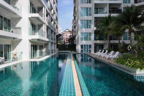 Квартира в Паттайе, Таиланд с 2 комнатами  № 130407 - фото 14