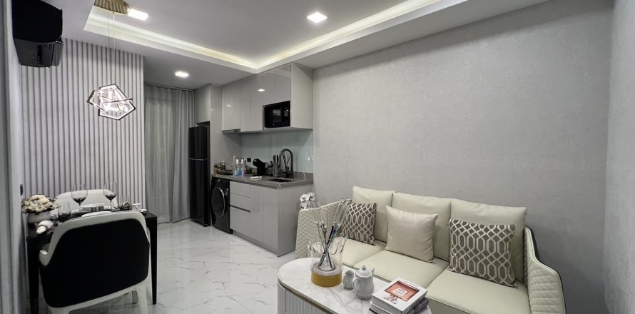 Квартира в Паттайе, Таиланд с 2 комнатами  № 130410