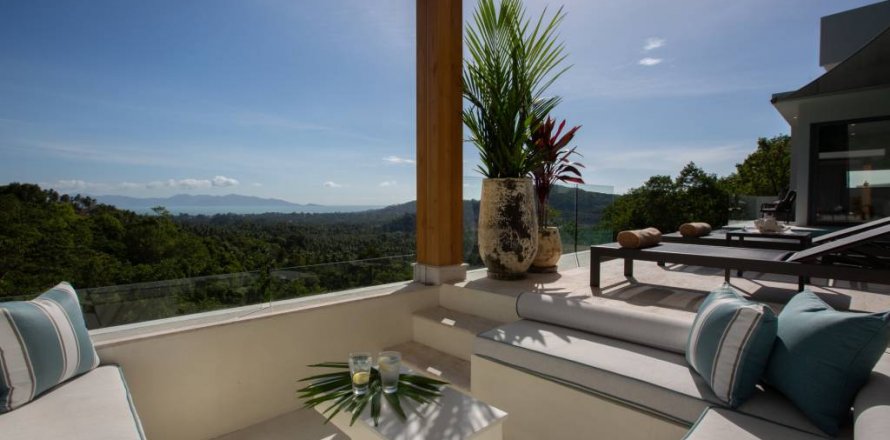 Villa à Ko Samui, Thaïlande 4 chambres № 132393