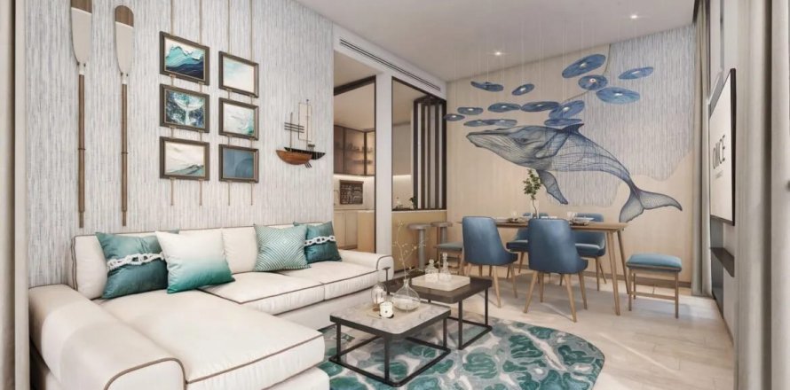 Квартира в Once Wongamat, Паттайя, Таиланд с 3 спальнями  № 130311