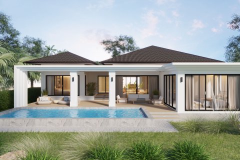 Вилла в Хуа Хине, Таиланд с 3 спальнями  № 142536 - фото 1