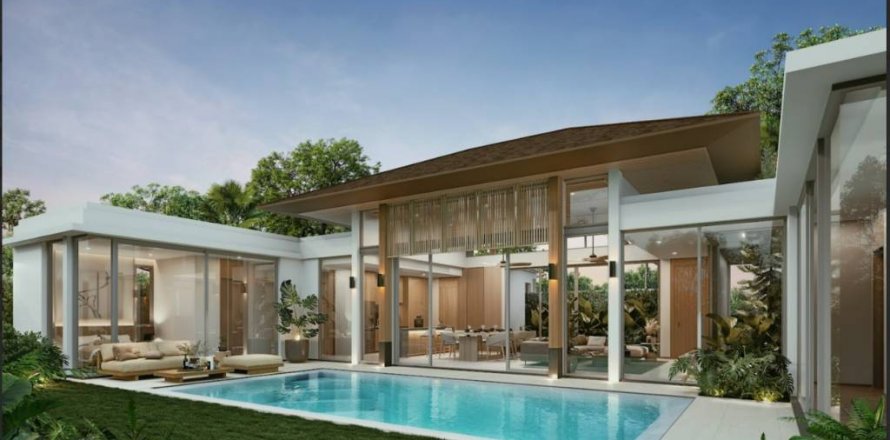 Вилла в Пхукете, Таиланд с 4 спальнями  № 125788