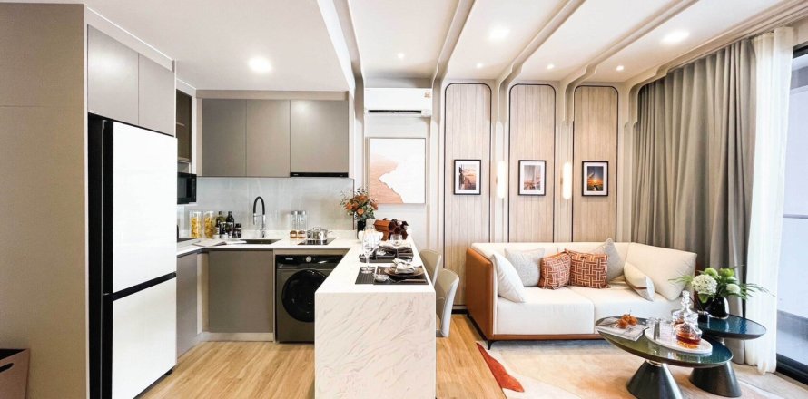 Квартира в Паттайе, Таиланд с 2 комнатами  № 123262