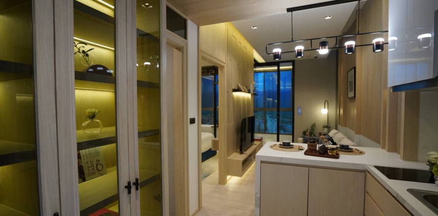 Apartamento de 1 dormitorio en Pattaya, Tailandia № 123256