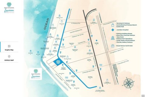 Appartement à Pattaya, Thaïlande 1 chambre № 123256 - photo 29