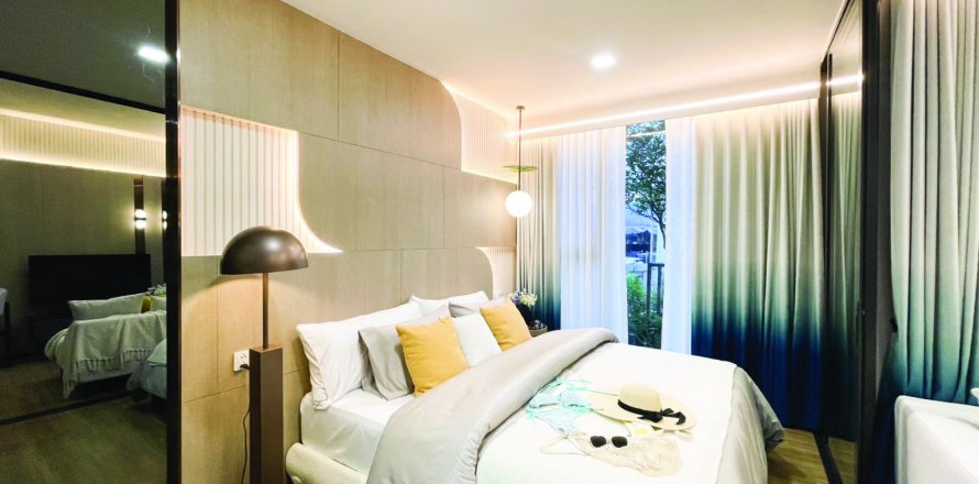 Квартира в Паттайе, Таиланд с 2 комнатами  № 123261