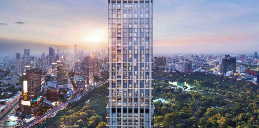 Кондоминиум с 2 спальнями в Патхум Ване, Бангкок, Таиланд № 126473