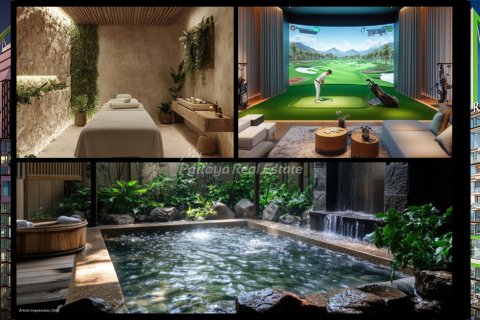 Studio dans le Condo à Pattaya, Thaïlande № 123454 - photo 2