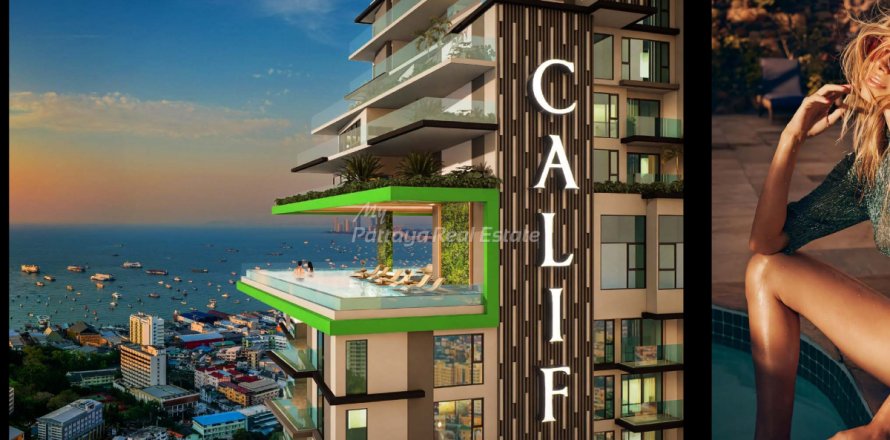 Studio dans le Condo à Pattaya, Thaïlande № 123454