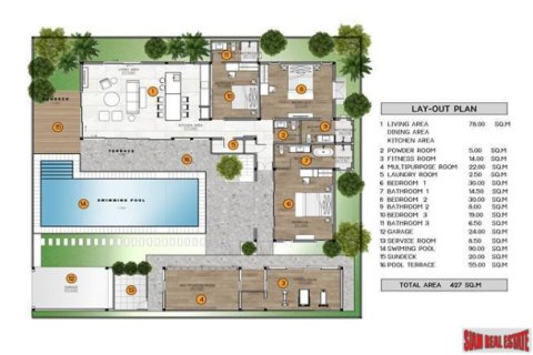 Villa in Bang Tao, Thailand 3 bedrooms № 110409 - photo 4