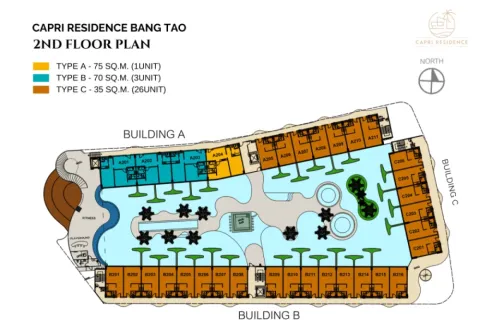 Apartment in Phuket, Thailand 2 bedrooms № 107612 - photo 18