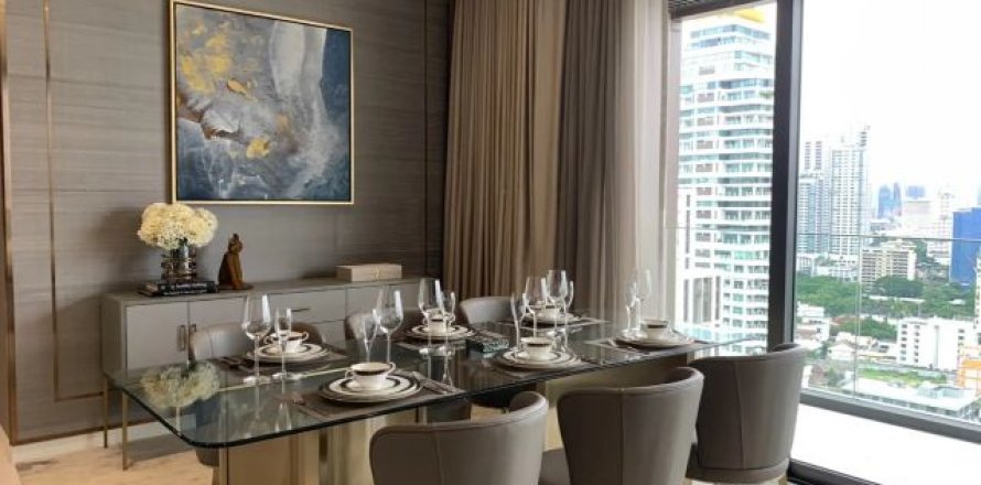 Кондоминиум с 2 спальнями в Ваттхане, Бангкок, Таиланд № 123654