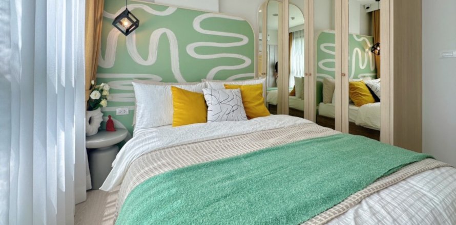 Кондоминиум с 3 комнатами в Бангкоке, Таиланд в DCondo Calm № 123542