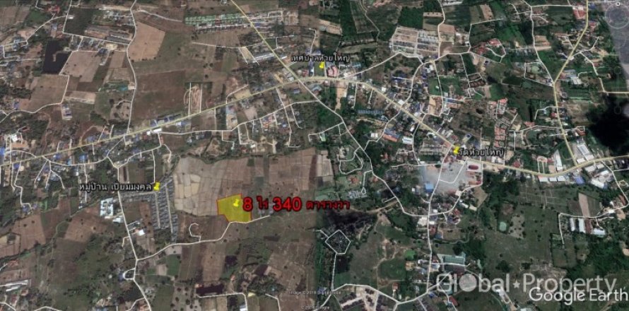 Земельный участок в Паттайе, Таиланд  № 132345