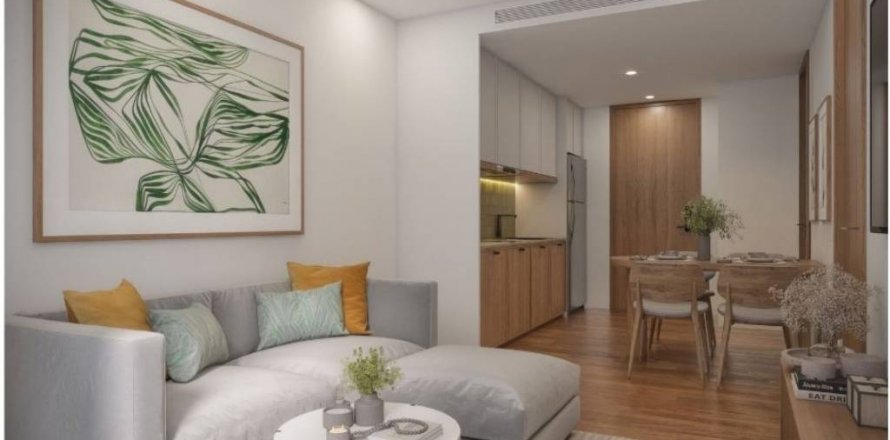 Кондоминиум с 1 спальней в Банг Тао, Таиланд № 124617