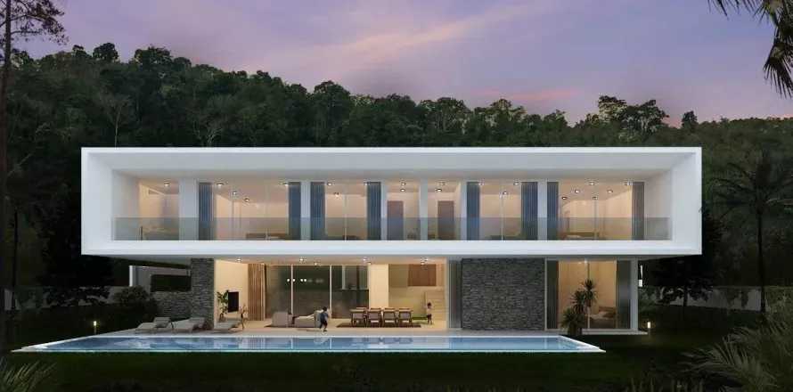 Вилла в Пхукете, Таиланд с 5 спальнями № 125579