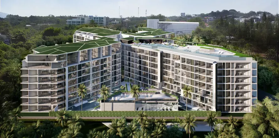 Квартира в Пхукете, Таиланд с 1 спальней  № 125567