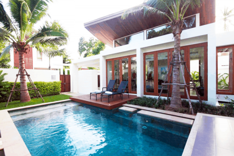 Дом в Хуа Хине, Таиланд с 2 спальнями  № 125238 - фото 1