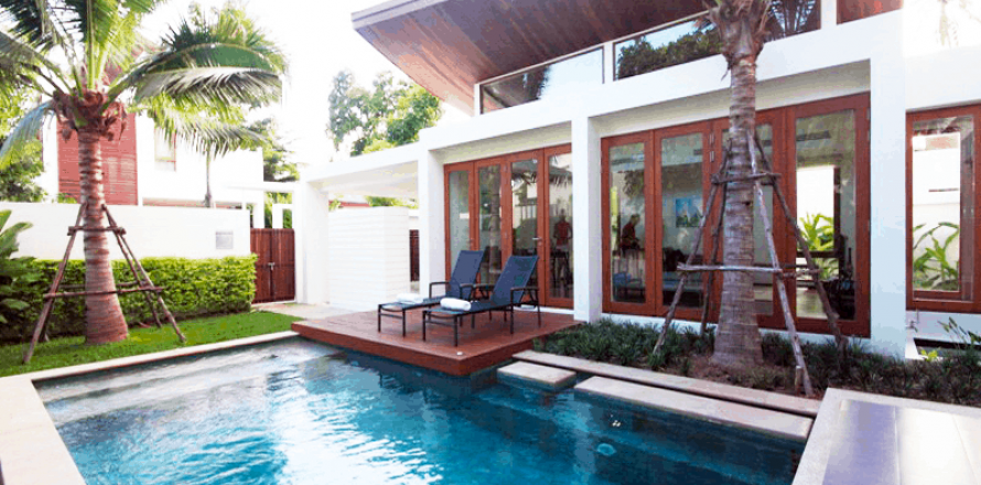 Дом в Хуа Хине, Таиланд с 2 спальнями  № 125238