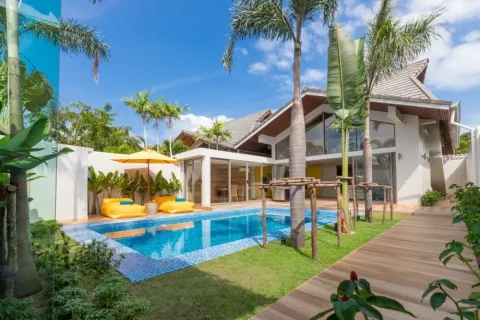 Villa à Ko Samui, Thaïlande 3 chambres № 107005