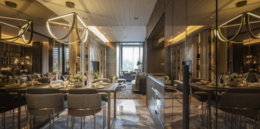 Кондоминиум с 1 спальней в Бангкоке, Таиланд № 86468