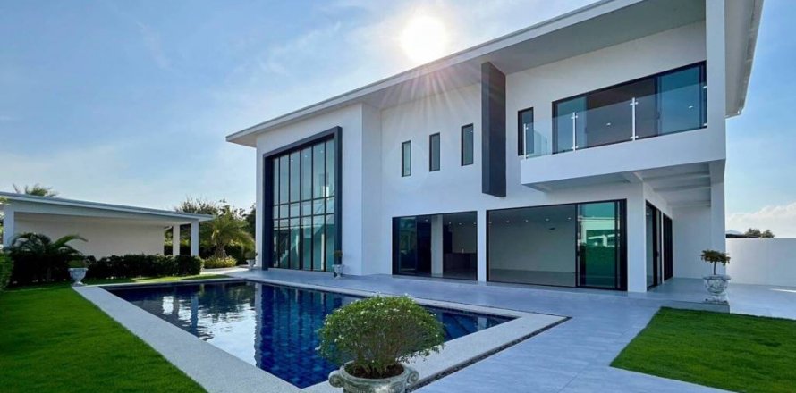 Вилла в Ча-аме, Таиланд с 4 спальнями  № 86828