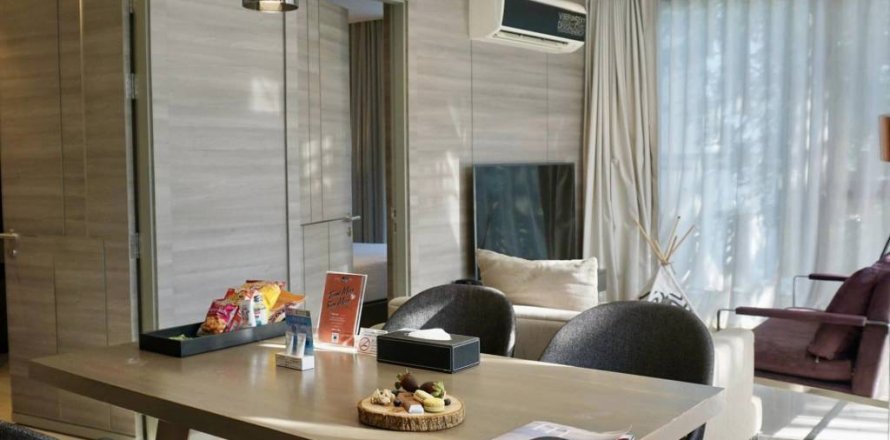 Condo à Sattahip, Thaïlande, 1 chambre  № 86830