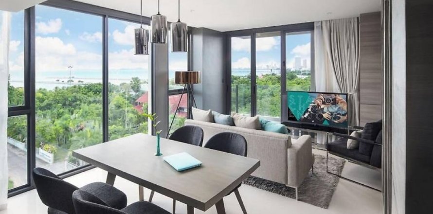 Condo à Sattahip, Thaïlande, 1 chambre  № 86831