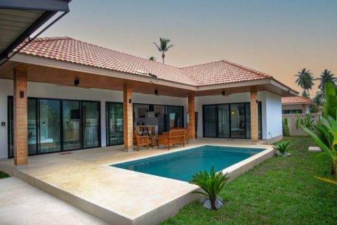 Вилла в Самуи, Таиланд с 3 спальнями  № 144403 - фото 1