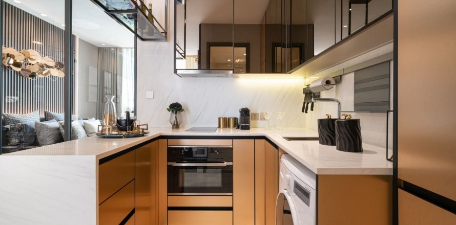 Квартира в Supalai Icon Sathorn, Сатхон, Бангкок, Таиланд с 1 спальней  № 130823