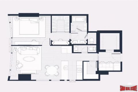 Apartment in Bangkok, Thailand 1 bedroom № 125653 - photo 9