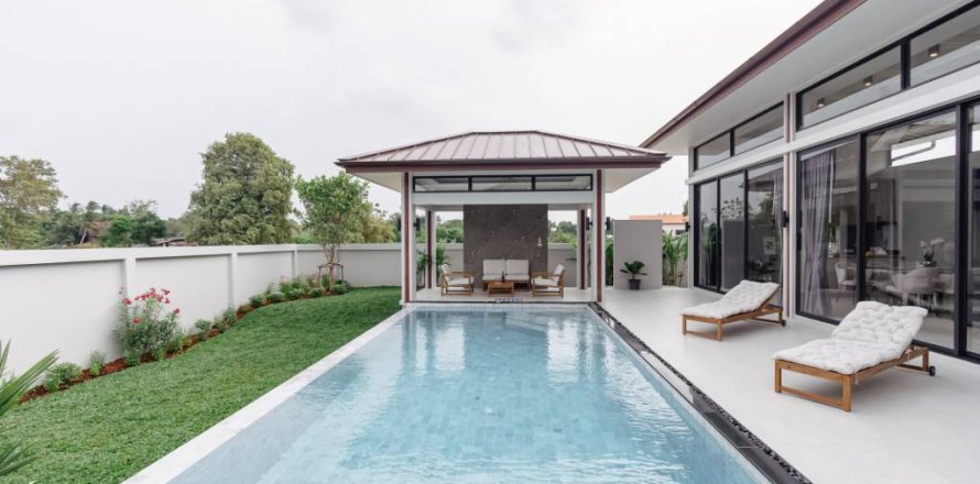 Вилла в Пран Бури, Таиланд с 3 спальнями  № 120362