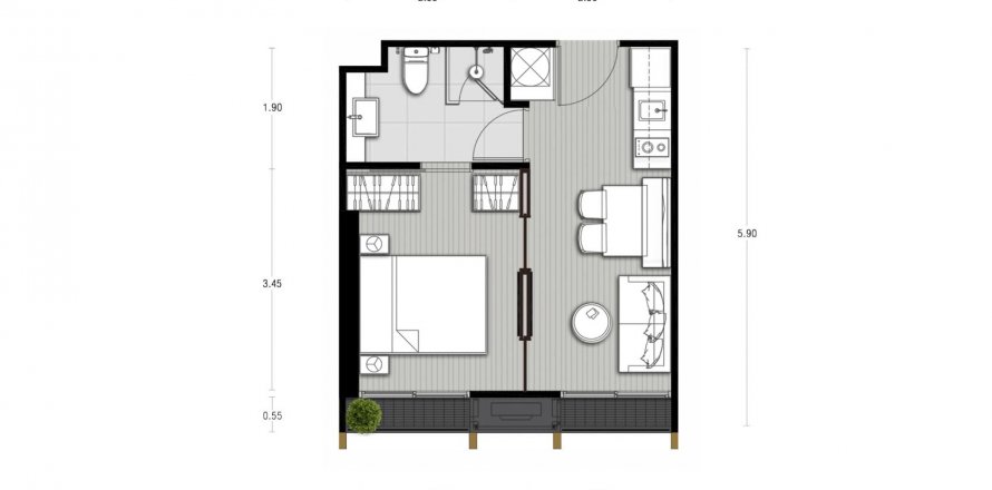 ЖК Noble State 39 в Бангкоке, Таиланд № 85329 - фото 1