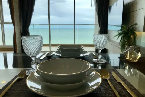 Квартира в Паттайе, Таиланд с 2 комнатами  № 80171 - фото 4