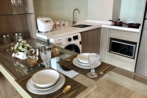 Квартира в Паттайе, Таиланд с 2 комнатами  № 80171 - фото 3