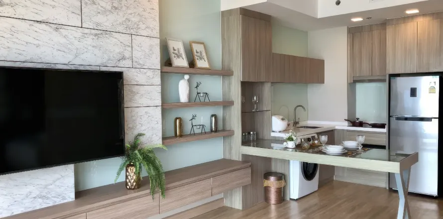 Квартира в Паттайе, Таиланд с 2 комнатами  № 80171