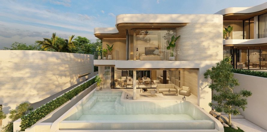 Вилла в Пхукете, Таиланд с 4 спальнями  № 142294