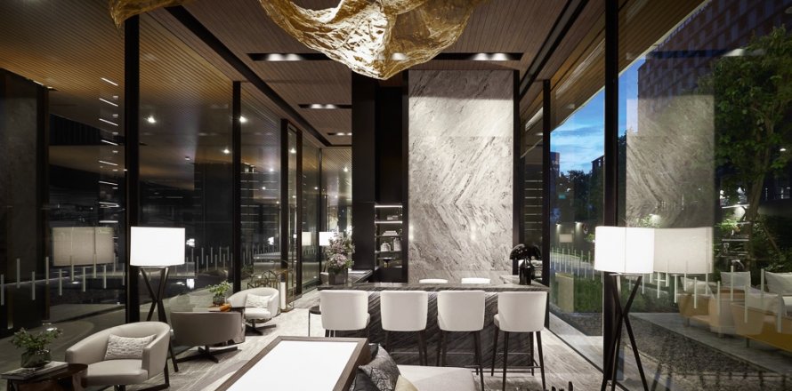 Condo à Khlong Toei, Bangkok, Thaïlande, 2 chambres  № 130014