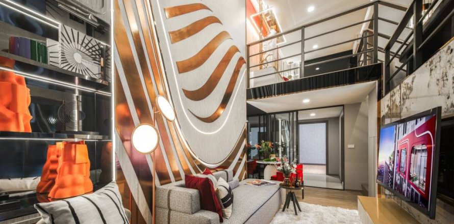 Condo à Din Daeng, Bangkok, Thaïlande, 2 chambres № 104886