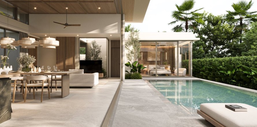 Villa à Bang Tao, Thaïlande 4 chambres № 70925